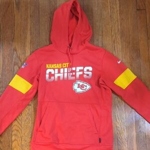 Nike Red & Yellow Kansas City Chiefs Hoodie